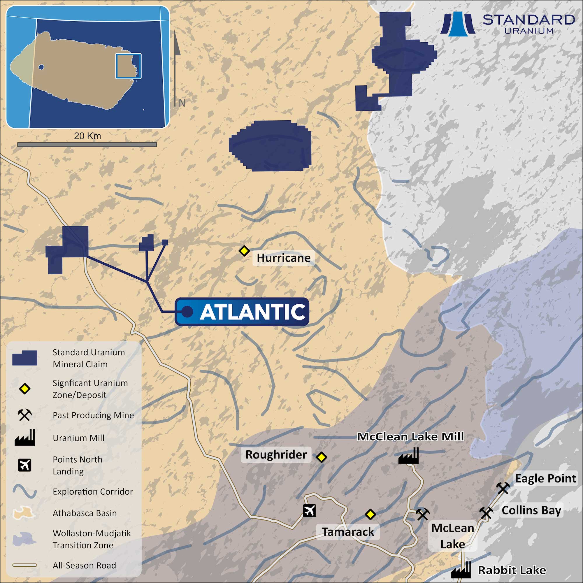 Project Map - Atlantic