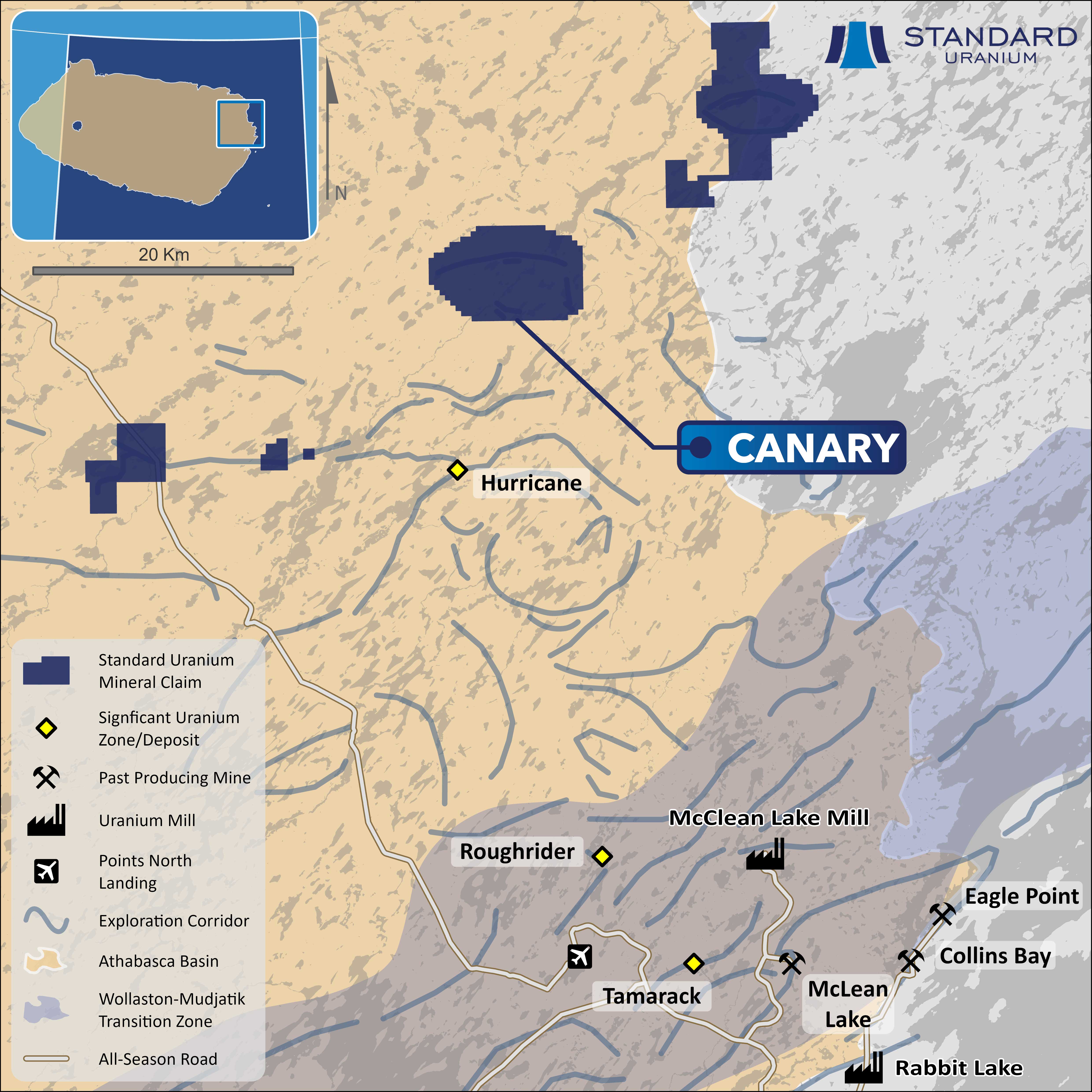 Project Map - Canary